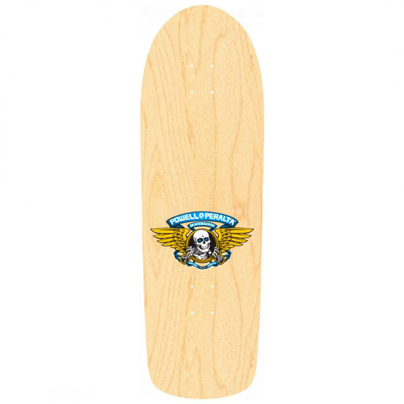 Powell Peralta Ripper Natural Blue Skateboard Deck 10"