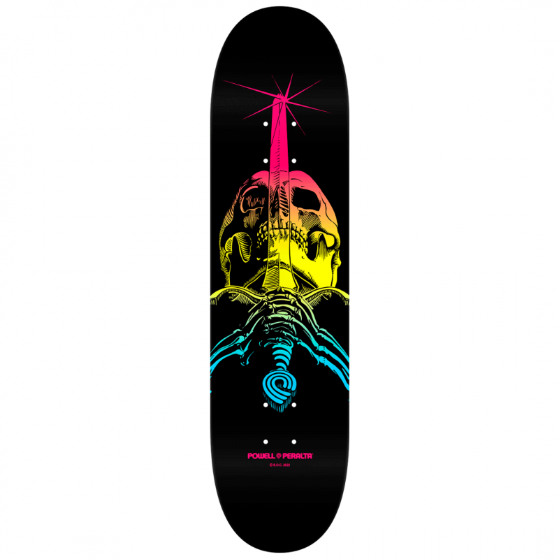 Powell Peralta Skull &amp; Sword Fade Skateboard Deck 8.25"