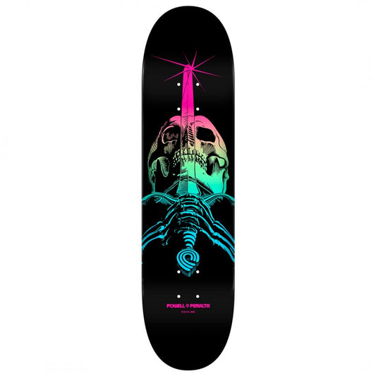 Powell Peralta Skull & Sword Fade Blue Skateboard Deck 8.25"