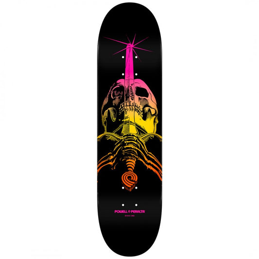 Powell Peralta Skull & Sword Fade Orange Skateboard Deck 9.0"