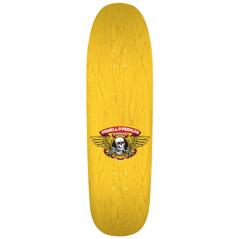 Powell Peralta Steve Caballero Ban This Yellow Stain Skateboard Deck 9.265"