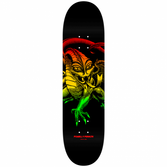 Powell Peralta Steve Caballero Cab Dragon Rasta Fade Skateboard Deck 8.25"