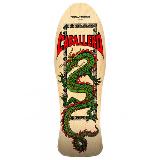 Powell Peralta Steve Caballero Chinese Dragon Natural Skateboard Deck 10"