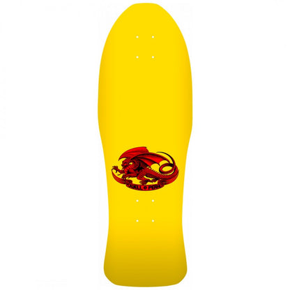 Powell Peralta Steve Caballero Chinese Dragon Yellow Skateboard Deck 10"