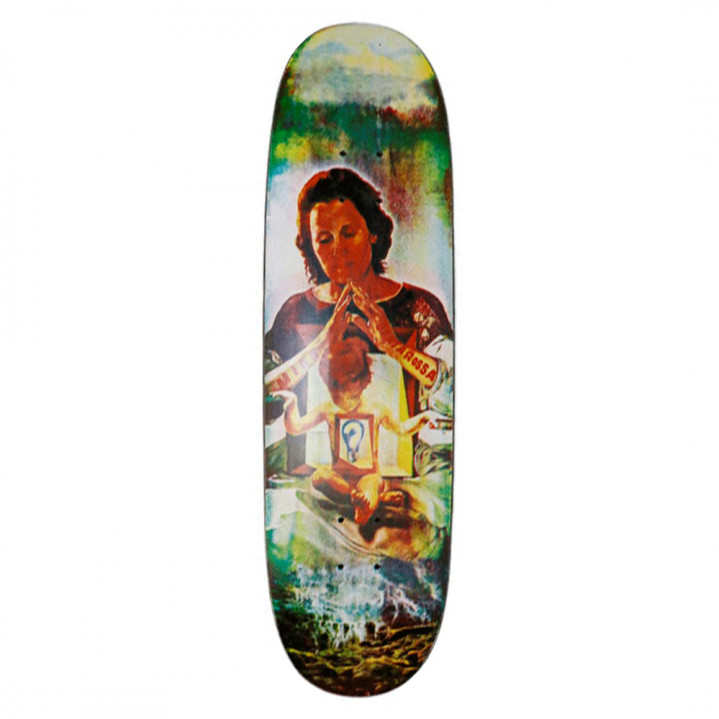 Prime Mike Santarossa Praying Hands Skateboard Deck 8.625"