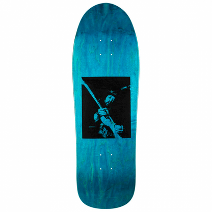 Prime Ron Chatman Hendrix Flocked Blue Stain Skateboard Deck 9.875”