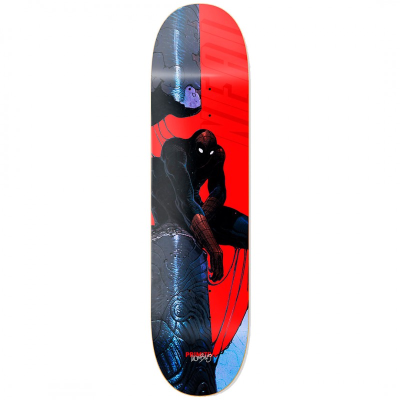 Primitive x Marvel Robert Neal Spiderman Skateboard Deck 8.0"