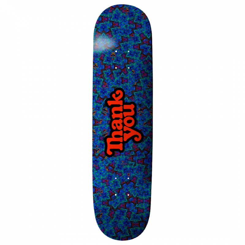 Thank You Collide Logo Skateboard Deck 8.25"