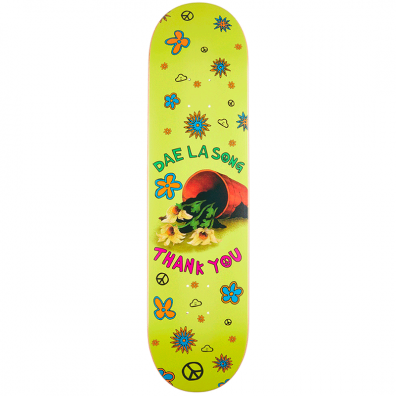 Thank You Daewon Song De La Song Skateboard Deck 8.5"