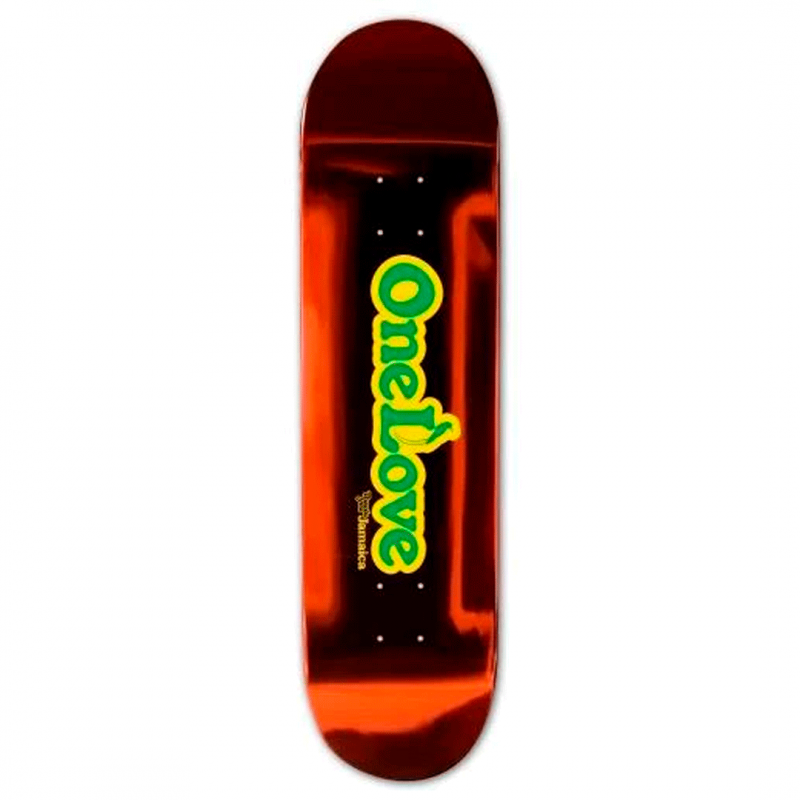 Thank You Jamaica One Love Skateboard Deck 8.5"