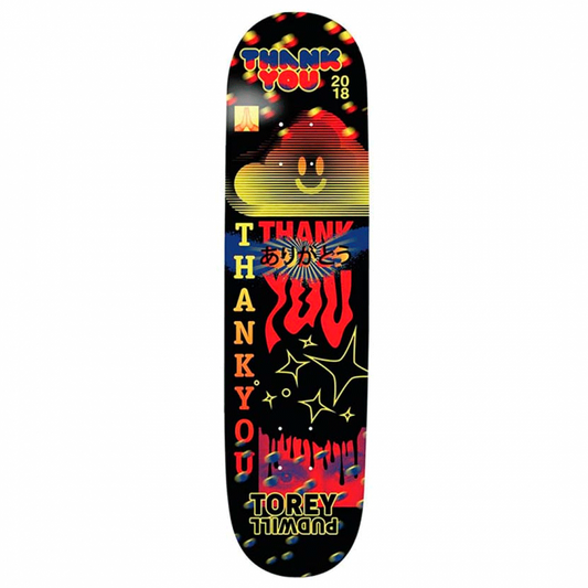 Thank You Torey Pudwill Fly Tiger Skateboard Deck 8.5"