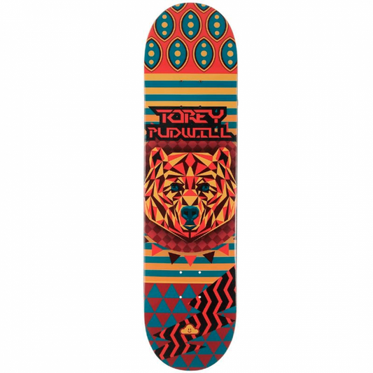 Thank You Torey Pudwill Geo Bear Skateboard Deck 8.5"