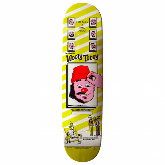 Thank You Torey Pudwill Wooly Skateboard Deck 8.5"