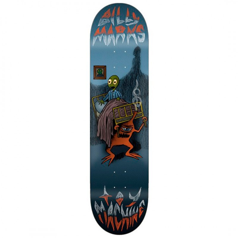 Toy Machine Billy Marks Under The Bed Skateboard Deck 8.0"