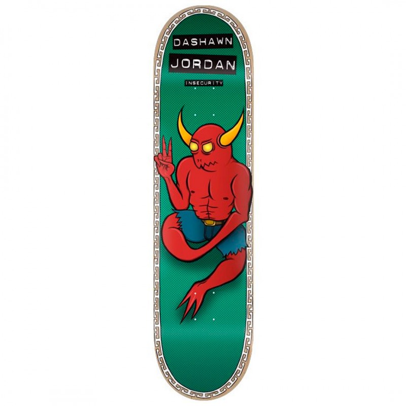 Toy Machine Dashawn Jordan Insecurity Skateboard Deck 8.5"