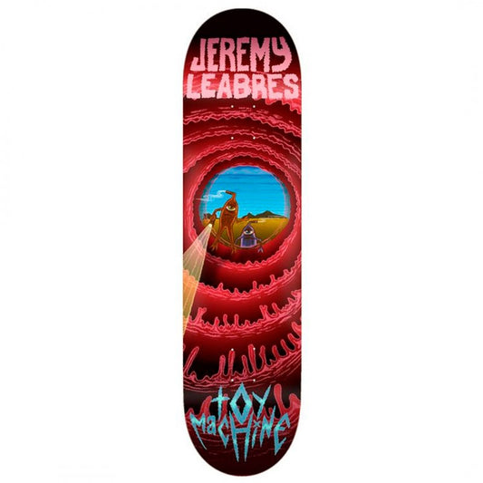 Toy Machine Jeremy Leabres Cave Sect Skateboard 8.5"