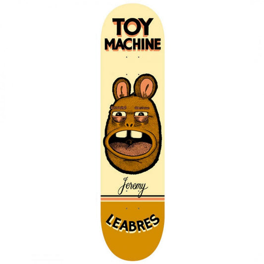 Toy Machine Jeremy Leabres Pen N Ink Skateboard Deck 8.25"
