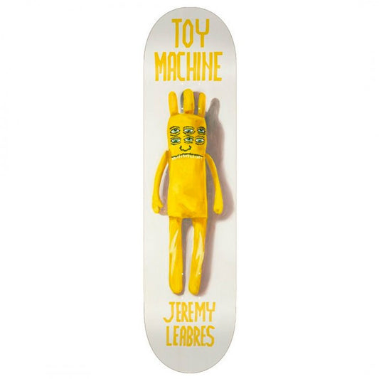 Toy Machine Jeremy Leabres Sock Doll Skateboard Deck 8.13"