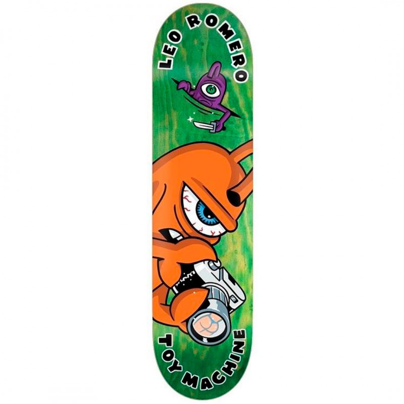 Toy Machine Leo Romero Fountain Skateboard Deck 8.38"