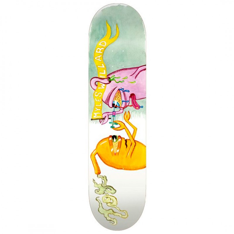 Toy Machine Myles Willard Injection Skateboard Deck 8.50"