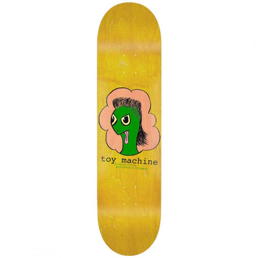 Toy Machine Turtle Mullet Skateboard Deck 8.0"