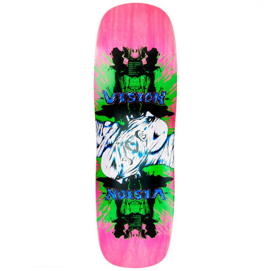 Vision Double Vision Pink Stain Skateboard Deck 9.5"