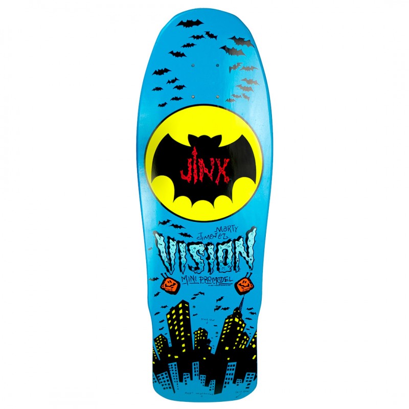 Vision Jinx Mini Blue Skateboard Deck 9.5"