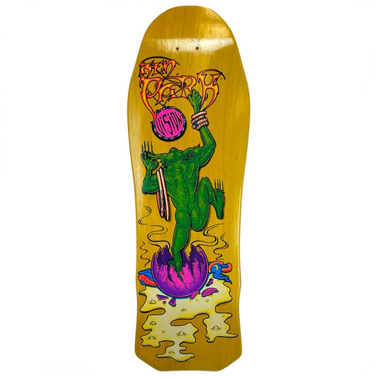 Vision Ken Park III Yellow Stain Skateboard Deck 10"