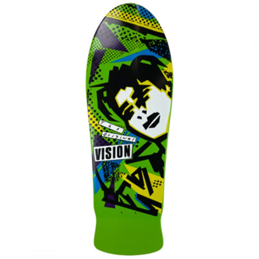 Vision Original MG Lime Skateboard Deck 10"