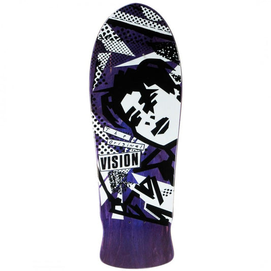 Vision Original MG Purple Stain Skateboard Deck 10"