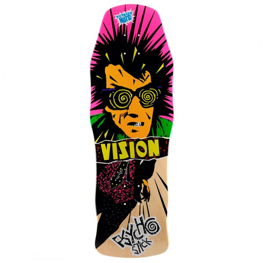 Vision Original Psycho Stick Natural Skateboard Deck 10"