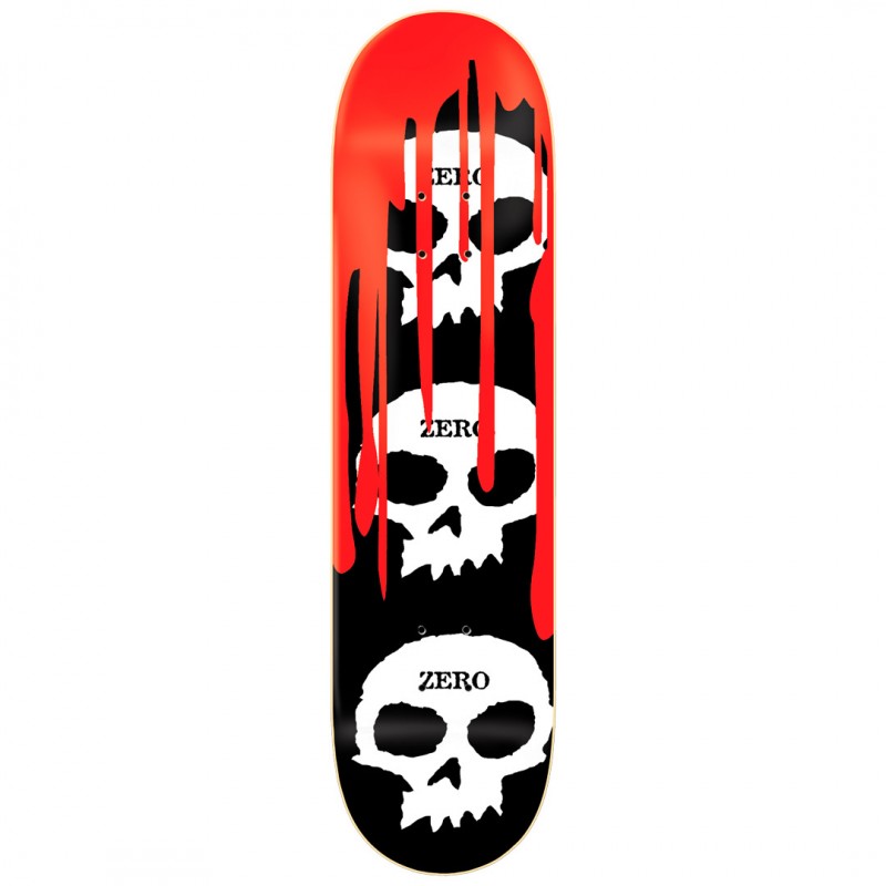 Zero 3 Skull Blood R7 Skateboard Deck 7.75"