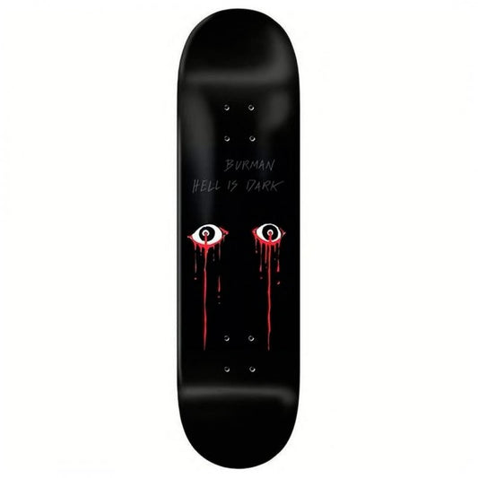 Zero Dane Burman Hell Is Dark Skateboard Deck 8.625"