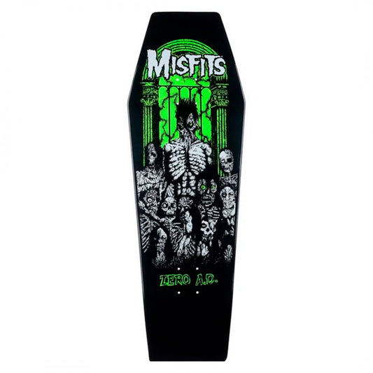 Zero Misfits Earth AD Coffin Skateboard Deck 10.5"