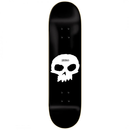 Zero Single Skull Skateboard Deck 8.25"