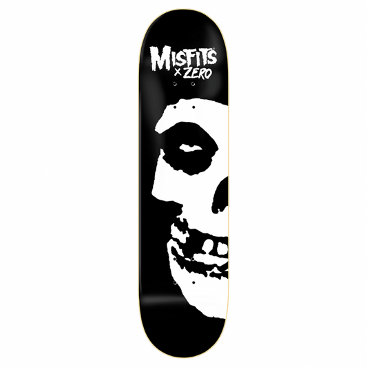 Zero x Misfits Fiend Skull Left R7 Skateboard Deck 8.25"