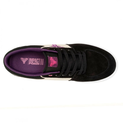 Fallen Patriot Vulc Sneakers - Black/Purple/Pink