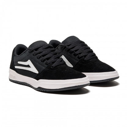 Lakai Brighton Suede Kids Black/White Sneakers