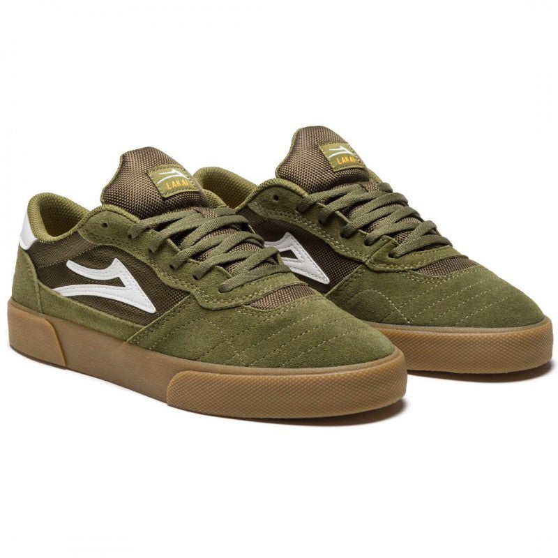 Lakai Cambridge Suede Military Green Sneakers