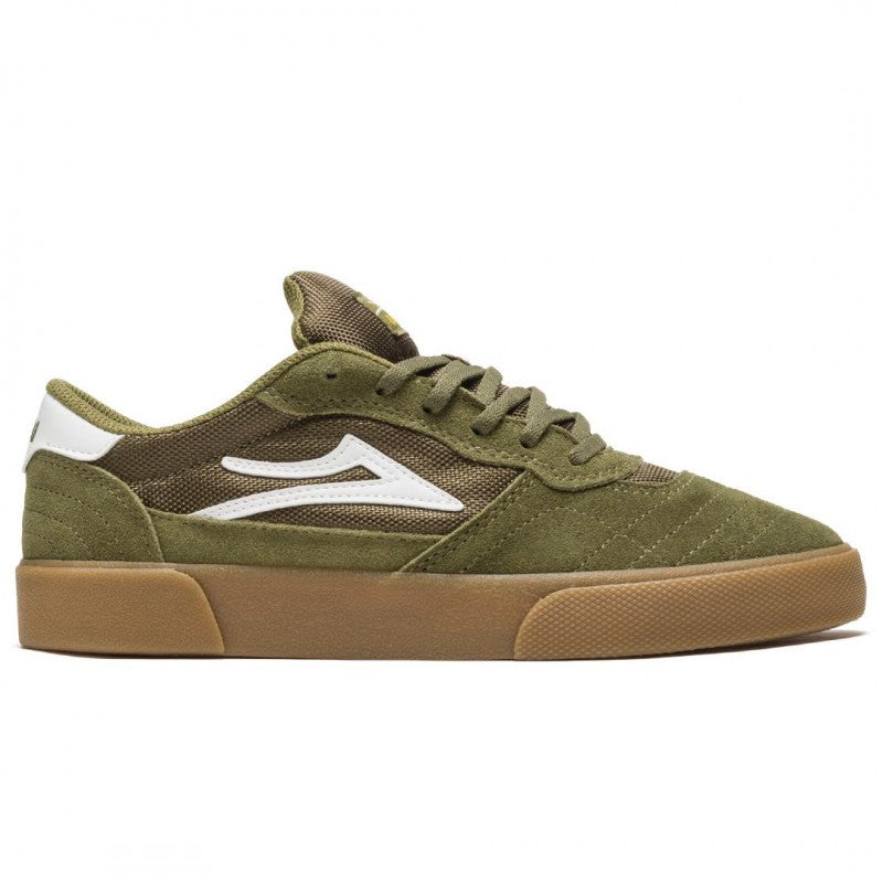 Lakai Cambridge Suede Military Green Sneakers