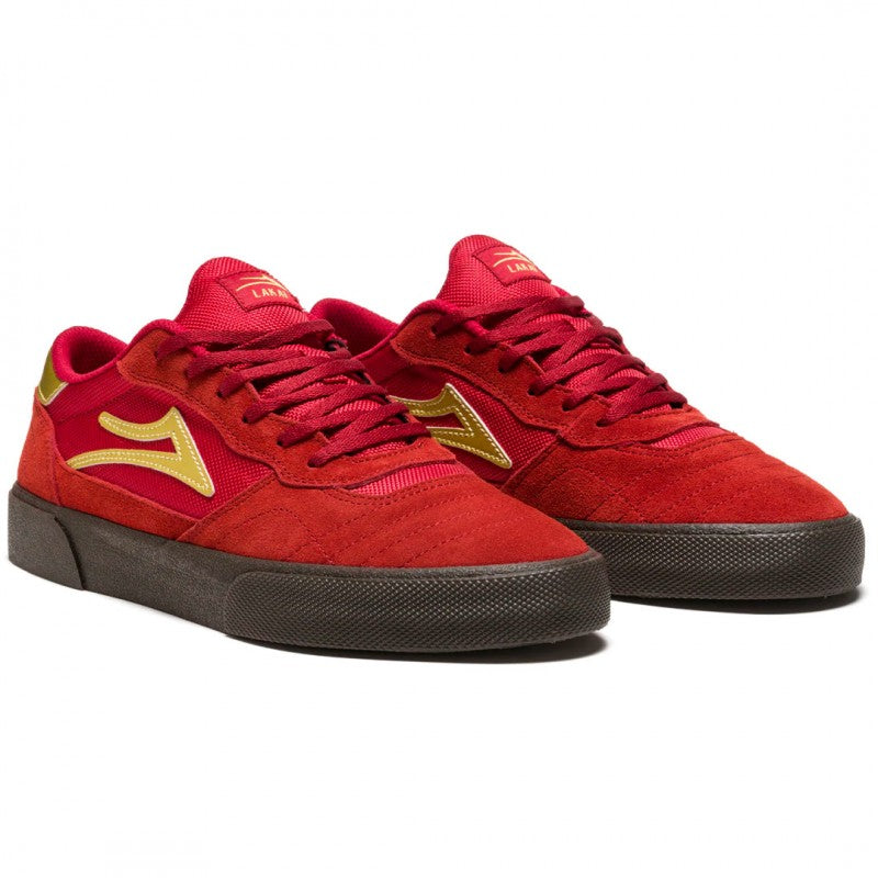 Lakai Cambridge Red/Gum Suede Sneakers