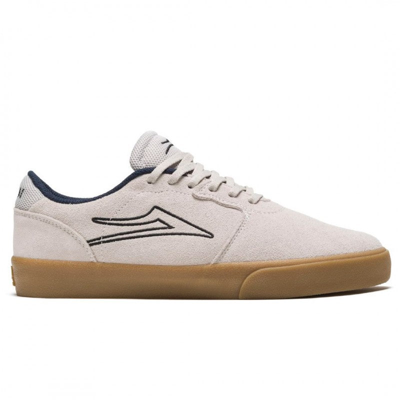 Lakai Cardiff Suede White Sneakers