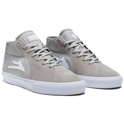 Lakai Flaco II Mid Suede Shoes Gray