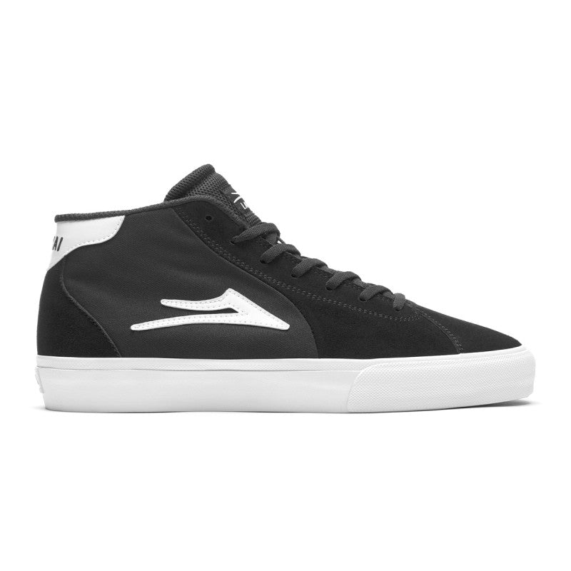 Lakai Flaco II Mid Suede Shoes Black