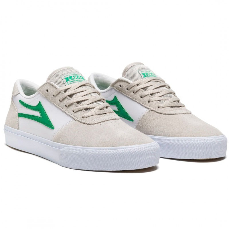 Ténis Lakai Manchester Suede Branco/Verde