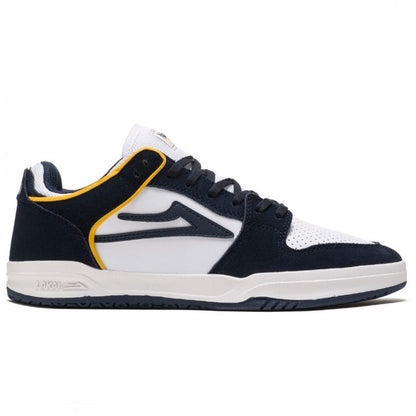 Lakai Telford Low Shoes Dark Blue/White