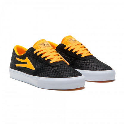 Ténis Lakai x Doomsayers Manchester Black/Gold Suede