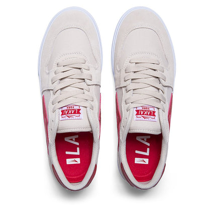 Lakai York Sneakers - White/Red