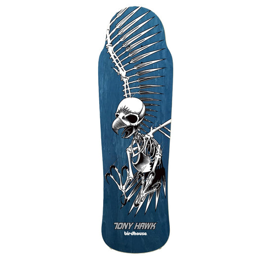 Birdhouse Full Skull 2 TH Old School Blue Skateboard Deck 9.75" (PRE-ORDER)