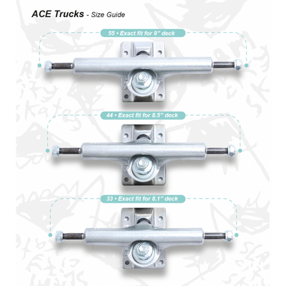 Trucks Skate Ace 03 Classic Polished Low 8.0"